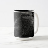 美しいゴリラの霊長目 ツートーンマグカップ (正面右)