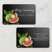 美しいゴージャスなスイカ 名刺 (正面/裏面)