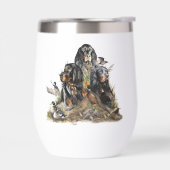 美しいゴードン・セッター、アート (左面)