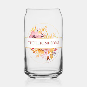 美しいゴールデンイエローモノグラム結婚ズ ガラス缶