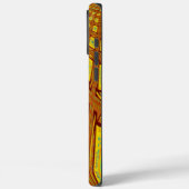 美しいゴールデンブラウンアフリカの部族プリントベクター Case-Mate iPhoneケース (裏面 / 左)