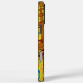 美しいゴールデンブラウンアフリカの部族プリントベクター Case-Mate iPhoneケース (裏面 / 右)