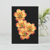 美しいゴールデンリリー 招待状 (スタンド正面)