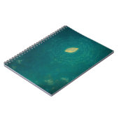 美しいゴールデンリーフノートブック ノートブック (左側)