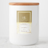 美しいゴールデン海製品の包装ラベル フードラベル (正面)