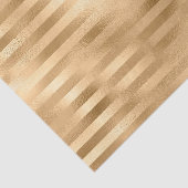 美しいゴールドストライプのウェディングペーパー 薄葉紙 (詳細)