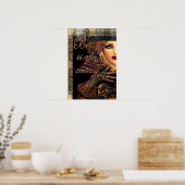 美しいサイボーグファッション（ポスター） ポスター (キッチン)