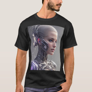 美しいサイボーロボット Tシャツ