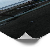 美しいサヌールビーチ，バリ – インドネシア ポスター (角)