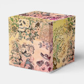 美しいサボテンとスカルスペインのメキシコ・フィエスタ フェイバーボックス (裏面サイド)