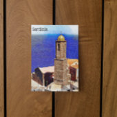 美しいサルディイタリアンニア地中海の島 ポストカード