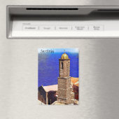 美しいサルディイタリアンニア地中海の島 マグネット (インサイチュ (食洗機))