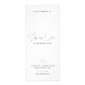 美しいサロングラムシルバーロゴトレンディー価格表 ラックカード (裏面)