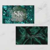 美しいサロングリーンダイヤモンド 名刺 (正面/裏面)