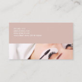 美しいサロンスパまばゆみ名刺 名刺 (裏面)