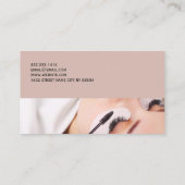 美しいサロンスパまばゆみ名刺 名刺 (裏面)