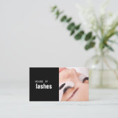 美しいサロンスパラッシュブロウ 名刺 (スタンド正面)