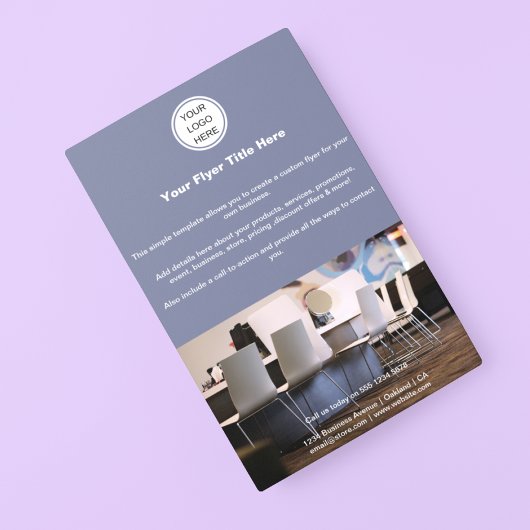 美しいサロンビジネスロゴのマーケティング広告ズ チラシ