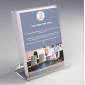 美しいサロンビジネスロゴのマーケティング広告ズ チラシ