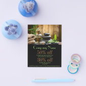 美しいサロンマッサージzen竹スパ チラシ (シングル)