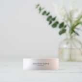 美しいサロンメイクアップアーティストプロフェッショナル モダン スキニー名刺 (スタンド正面)