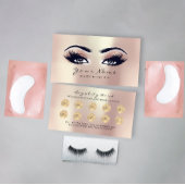 美しいサロンロイヤリティカードメイクアップバラ点滅10 ロイヤリティカード