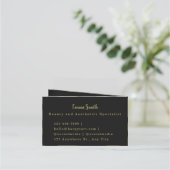 美しいサロンロイヤリティカード ロイヤリティカード (裏面)