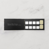 美しいサロンロイヤリティカード ロイヤリティカード (内部開封)