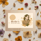 美しいサロン名刺 名刺