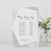 美しいサロン明細額枠価格表 (スタンド正面)