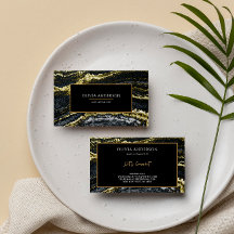 美しいサロン白黒金ゴールドグリッターマーブルゲート