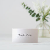 美しいサロン美容師スクリプトファッショナブル平野 名刺 (スタンド正面)