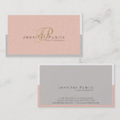 美しいサロン美容師写真家パール·ルクス 名刺 (正面/裏面)