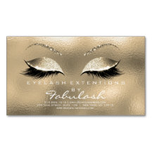 美しいサロン金ゴールドグリッター化粧ガラス