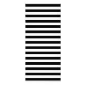 美しいサロン金ゴールド赤面ストライプフローラ価格表 ラックカード (裏面)