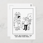 美しいサロン驚き ポストカード (正面/裏面)