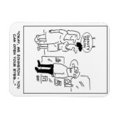 美しいサロン驚き マグネット (横)