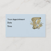 美しいサロン魔法名刺 予約カード (裏面)