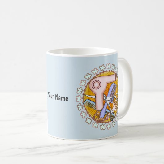 美しいサロン魔法 コーヒーマグカップ (正面右)