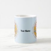 美しいサロン魔法 コーヒーマグカップ (中央)