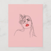 美しいサロン チラシ (裏面)