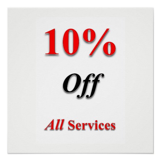 美しいサロン、ネイルサロン、バーバーショップポスター ポスター (正面)