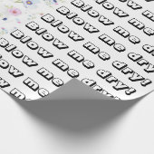 美しいサロン、バーバーショップラッピング紙吹製品 ラッピングペーパー (角)