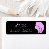 美しいサロン（プラム） ラベル (インサイチュ)