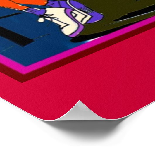 美しいサロン ポスター (角)