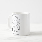 美しいサロン – マジシャンはここにいる? コーヒーマグカップ (正面左)