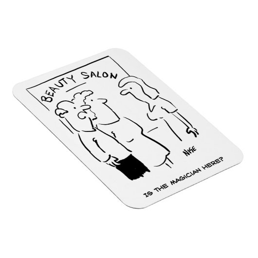 美しいサロン – マジシャンはここにいる? マグネット (右側)