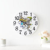 美しいサロン ラージ壁時計 (ホーム)