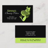 美しいサロン 名刺 (正面/裏面)