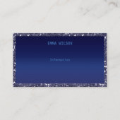 美しいサロン 名刺 (裏面)